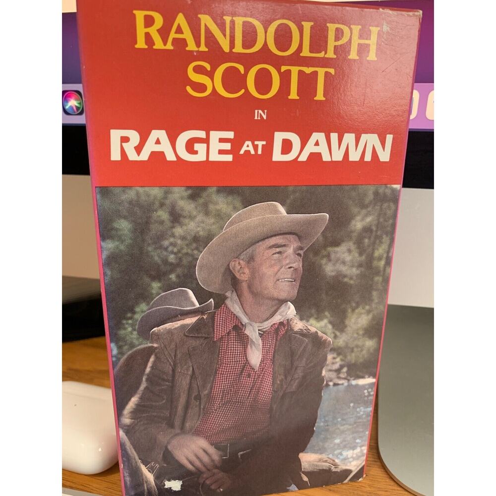 Rage at Dawn (VHS, DD) Randolph Scott